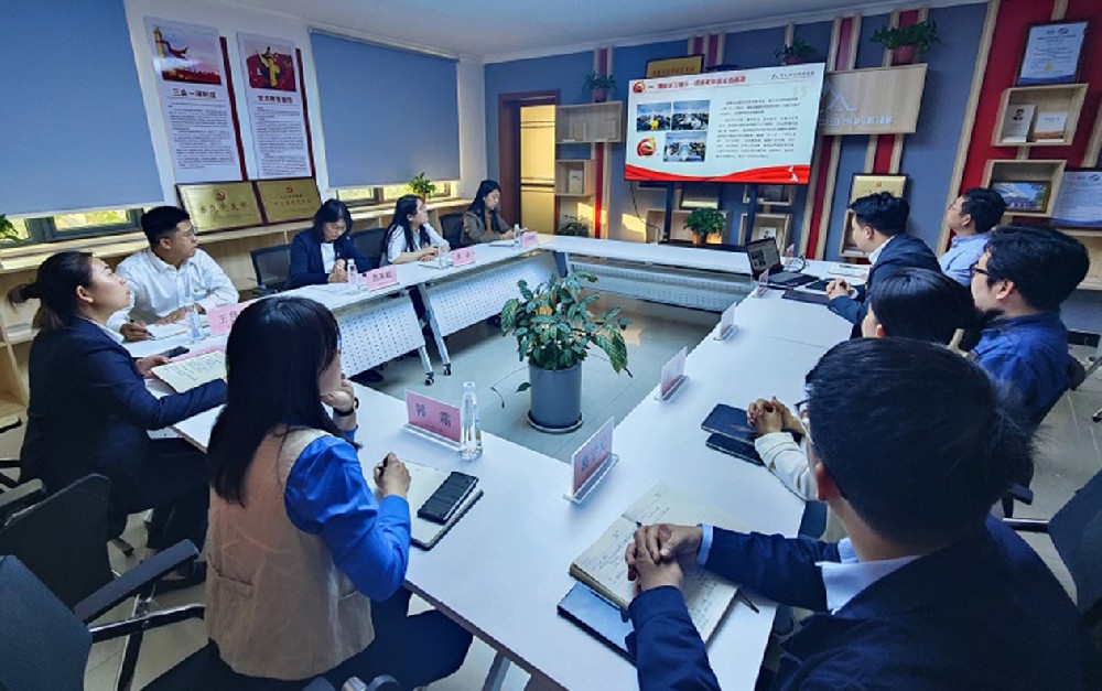 國資委黨委主題教育第五巡回督導組赴中機新材開展督導調研