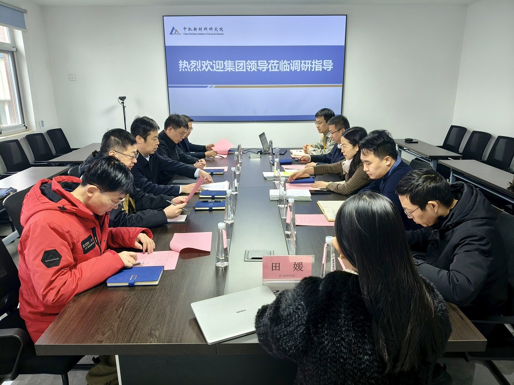 集團黨委委員、副總經理孟祥宇一行調研中機新材